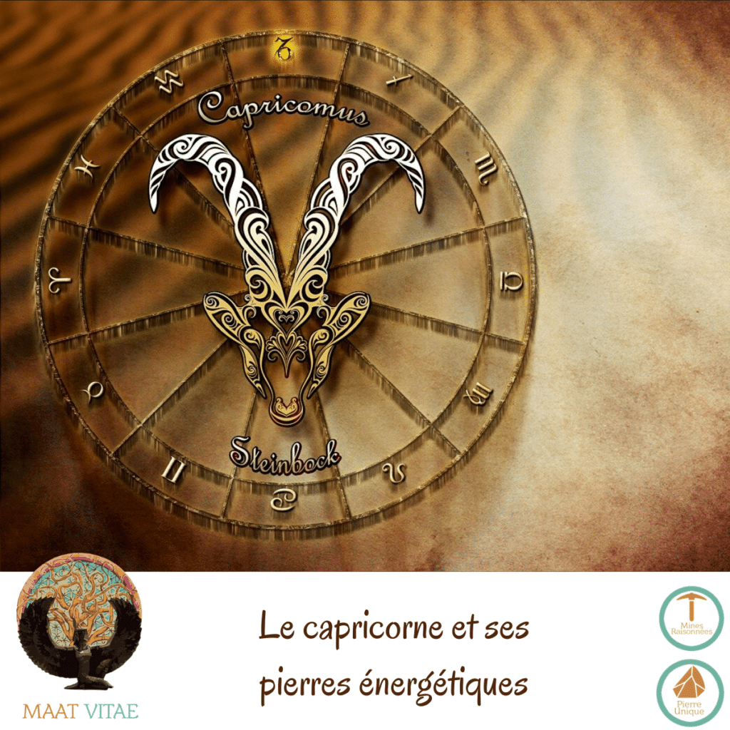Capricorne - Signe du zodiaque - Signe Astrologique et pierres énergétiques