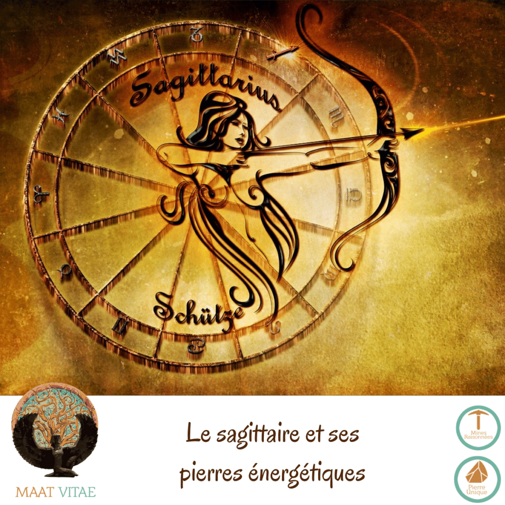 Sagittaire - Signe du zodiaque - Signe Astrologique et pierres énergétiques