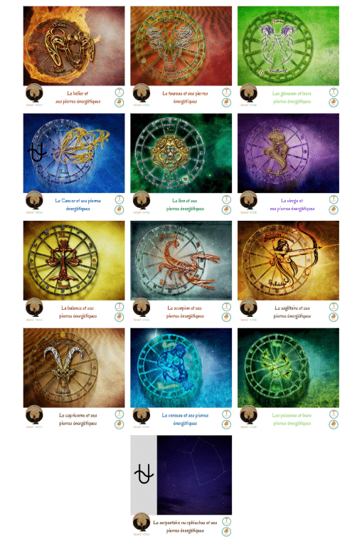 les signes astrologiques - Signes du Zodiaque