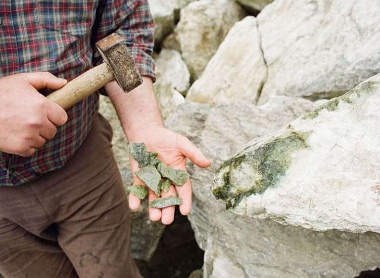 marbre du Connemara rare et authentique