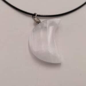 Collier Sélénite Lune