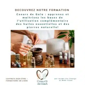 Comment utiliser les pierres naturelles et les huiles essentielles en toute autonomie ~ Coeurs de Gaïa