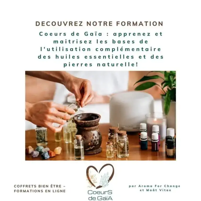 Comment utiliser les pierres naturelles et les huiles essentielles en toute autonomie ~ Coeurs de Gaïa