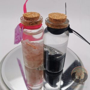 Fiole Intention - Eau de Lune et Pierres naturelles
