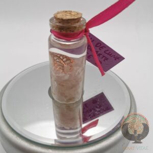 Fiole Intention Amour Inconditionnel - Quartz Rose, Eau de Lune et éclat d'Ormeau