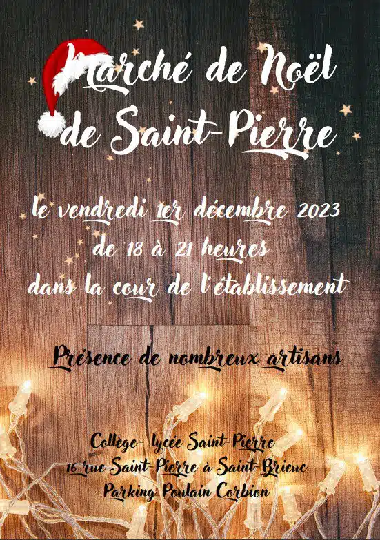 Marché de Noël de Saint Pierre Saint Brieuc
