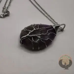 Pendentif Arbre de Vie Améthyste