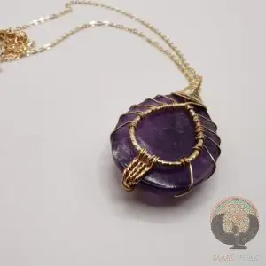 Pendentif Arbre de Vie Améthyste