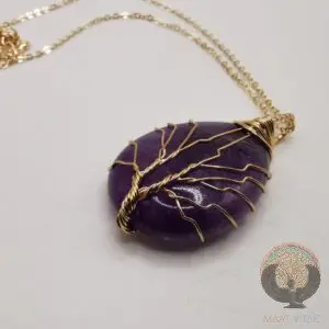 Pendentif Arbre de Vie Améthyste