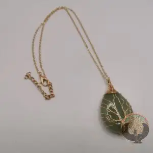 Pendentif Arbre de Vie Aventurine