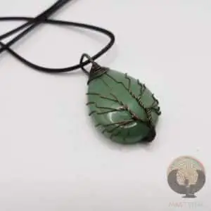 Pendentif Arbre de Vie Aventurine