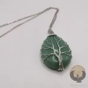 Pendentif Arbre de Vie Aventurine