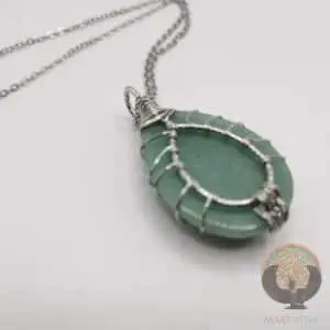 Pendentif Arbre de Vie Aventurine