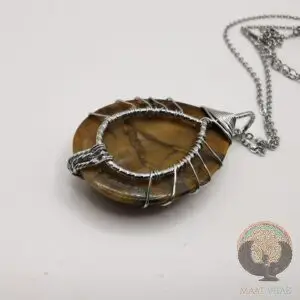 Pendentif Arbre en Oeil de Tigre