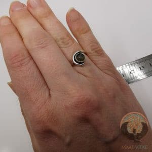 Bague argent et labradorite