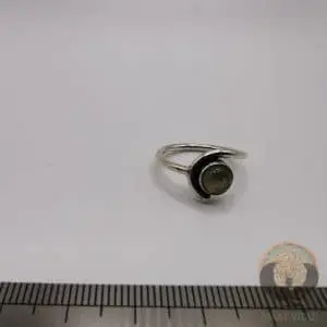 Bague argent et labradorite