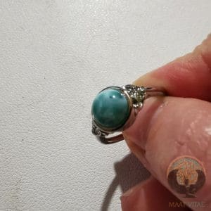 Larimar bague réglable
