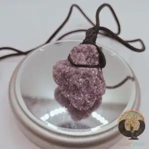 Collier en Lépidolite
