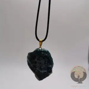 Pendentif Apatite brute