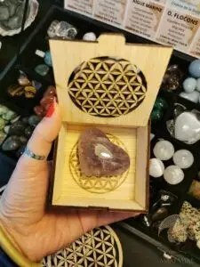 Boite Fleur de Vie nom produit - Atelier Aby - Bretagne - Produits artisanaux