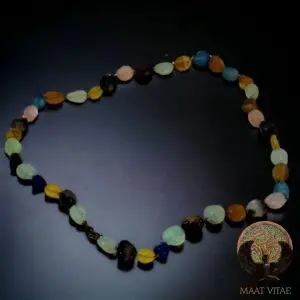 Collier Harmonie Énergétique - Inde - pierres naturelles équitables - Maât Vitae - Côtes d'Armor - Plérin