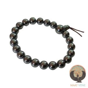 Bracelet Hématite perles équitables - Maât Vitae - Plérin - Bretagne