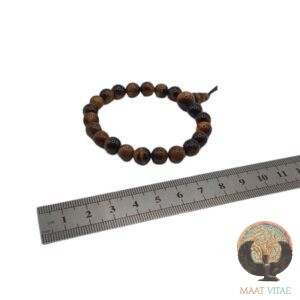 Bracelet Oeil de tigre - Maât Vitae - pierres équitables - Plérin - Bretagne