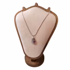 Pendentif Améthyste chevron - Maât Vitae - Saint-Brieuc - Plérin