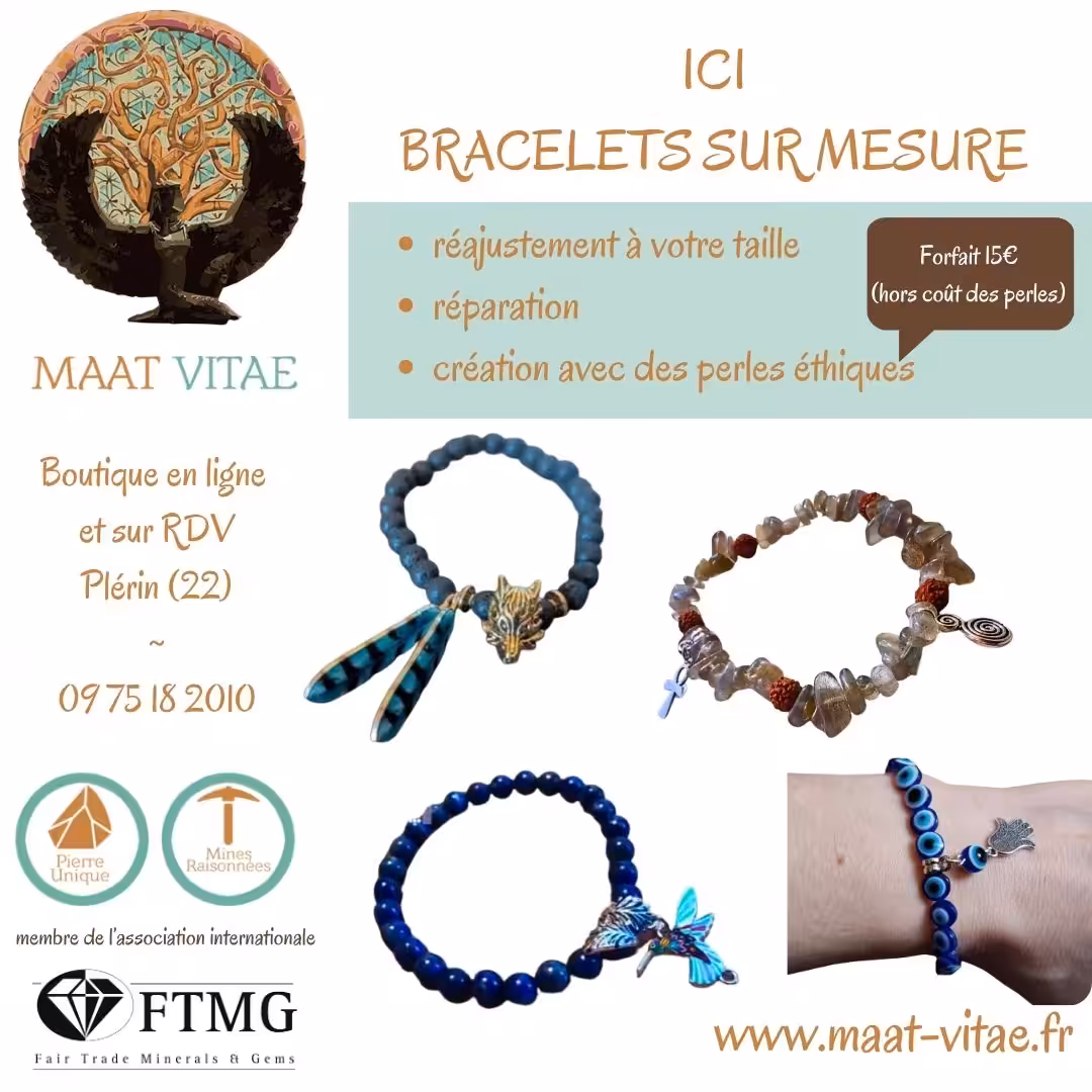 Bracelet intuitif – Création énergétique personnalisée