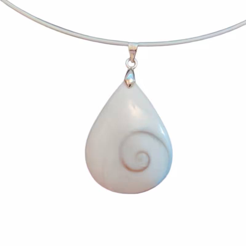 Pendentif goutte Œil de Sainte Lucie